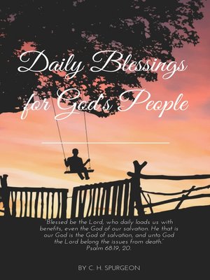 cover image of Daily Blessings for God's peoples